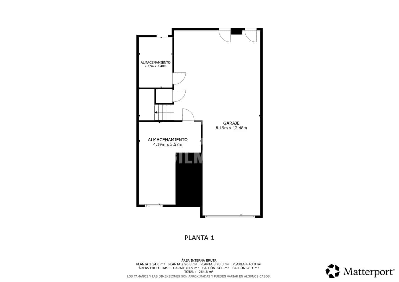 4 bedroom Terraced Villa for sale in Madrid city with garage - € 1,315,000 (Ref: 9874235)