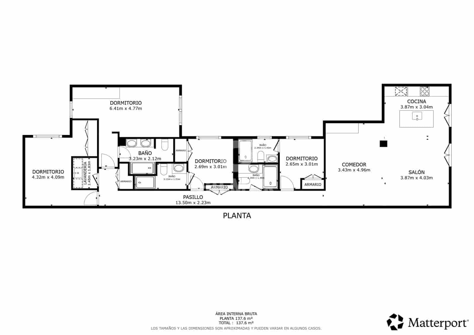 4 slaapkamer Flat te koop in Madrid stad - € 1.729.000 (Ref: 9898559)