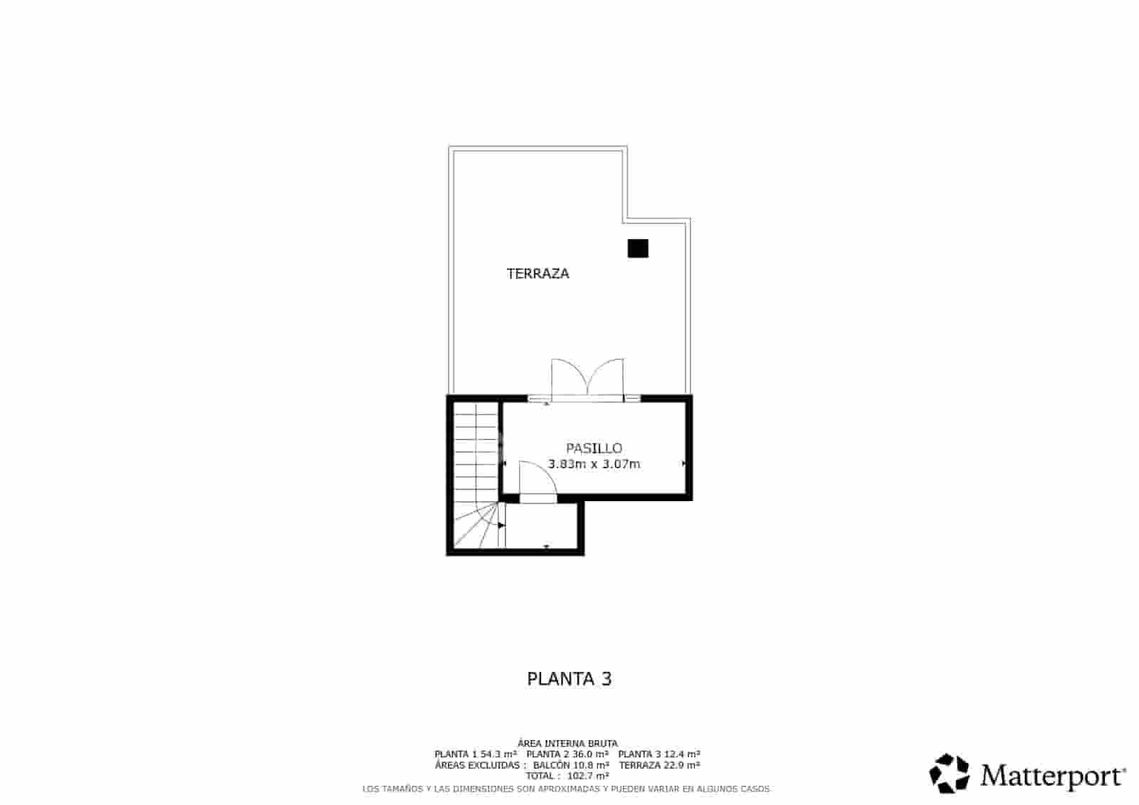 3 camera da letto Attico in vendita in Arroyo de la Miel con piscina - 349.000 € (Rif: 9921515)