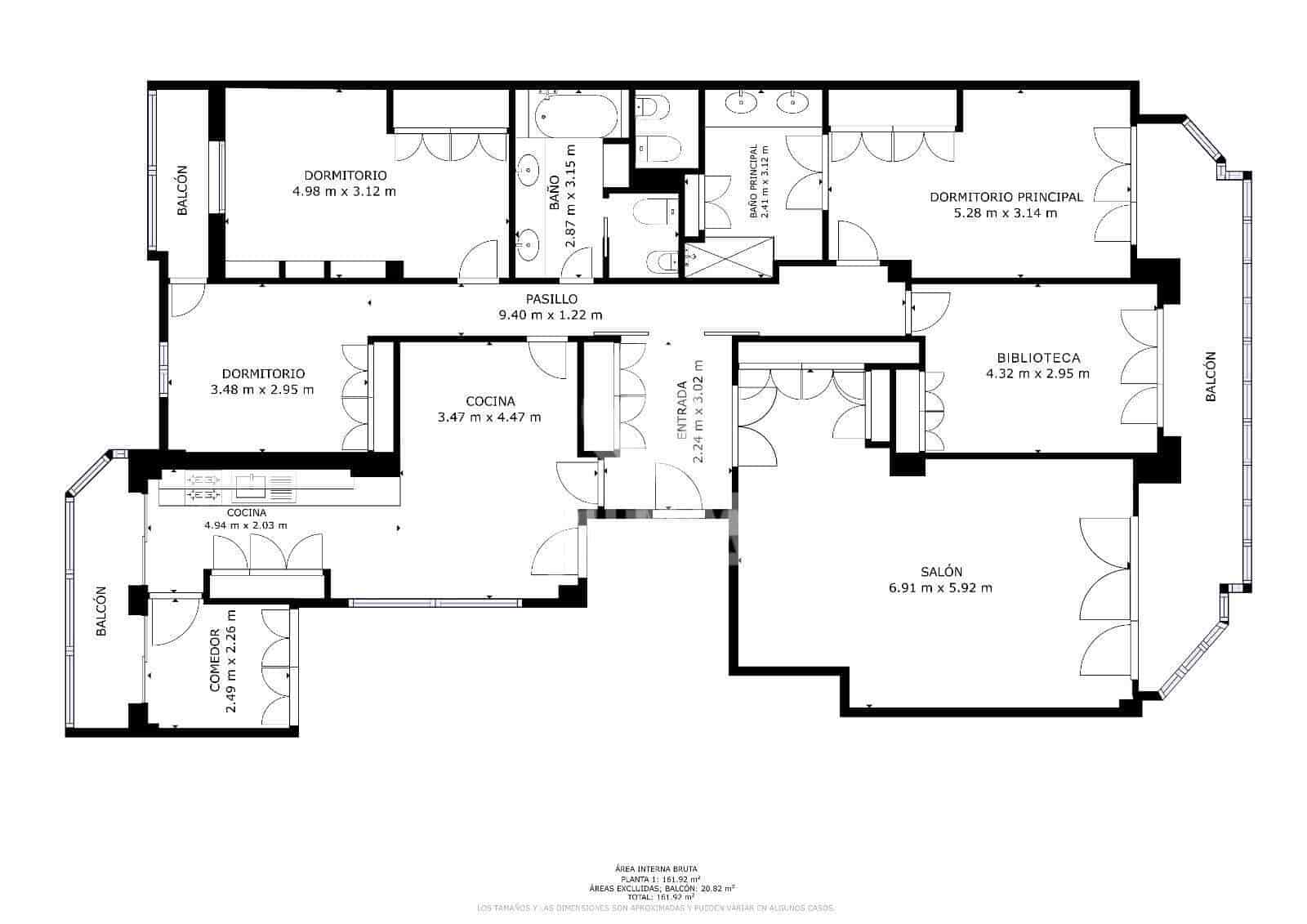 5 bedroom Flat for sale in Cadiz city with garage - € 850,000 (Ref: 9938724)