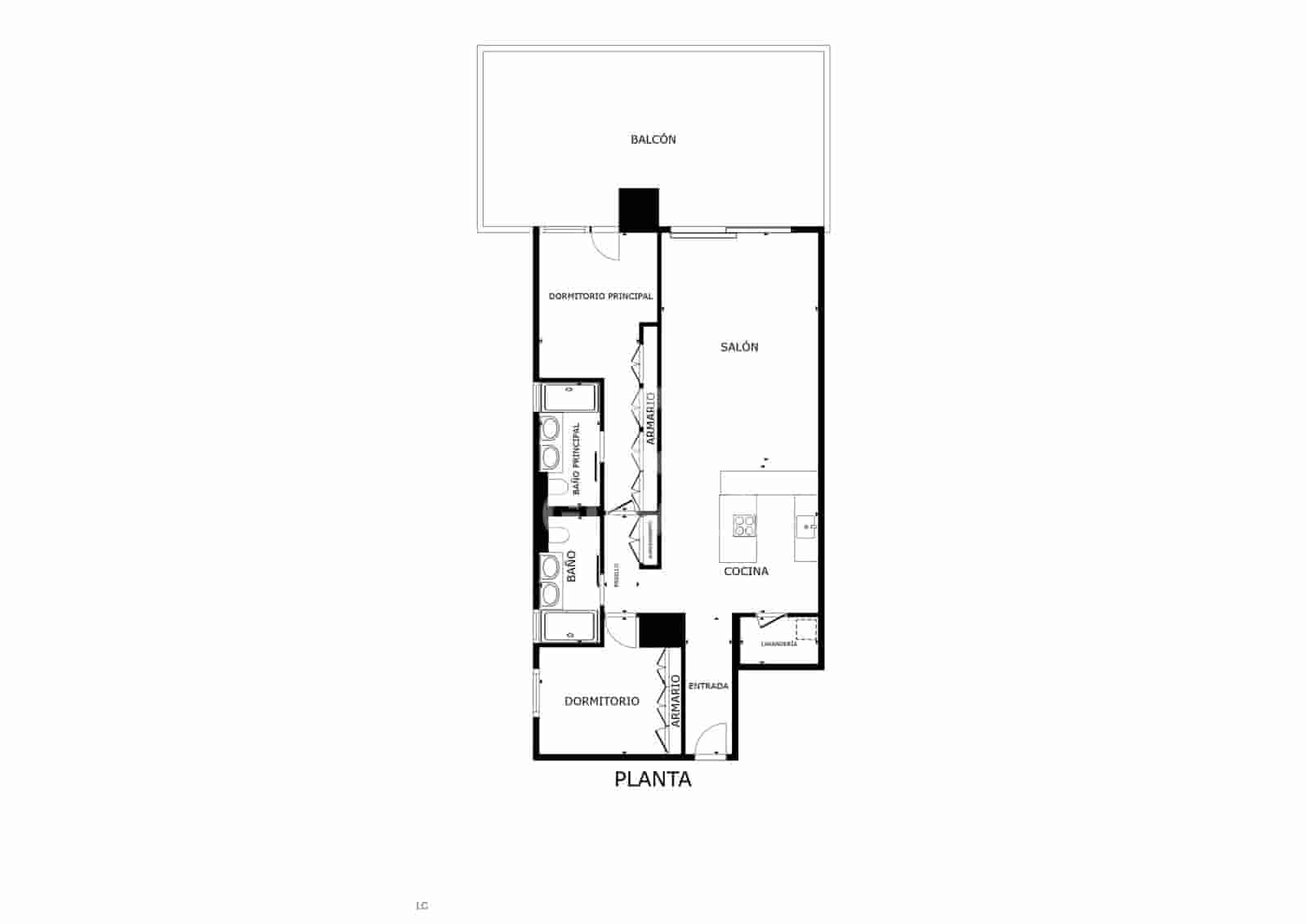 2 chambre Appartement à vendre à Malaga ville avec piscine garage - 1 495 000 € (Ref: 9976439)