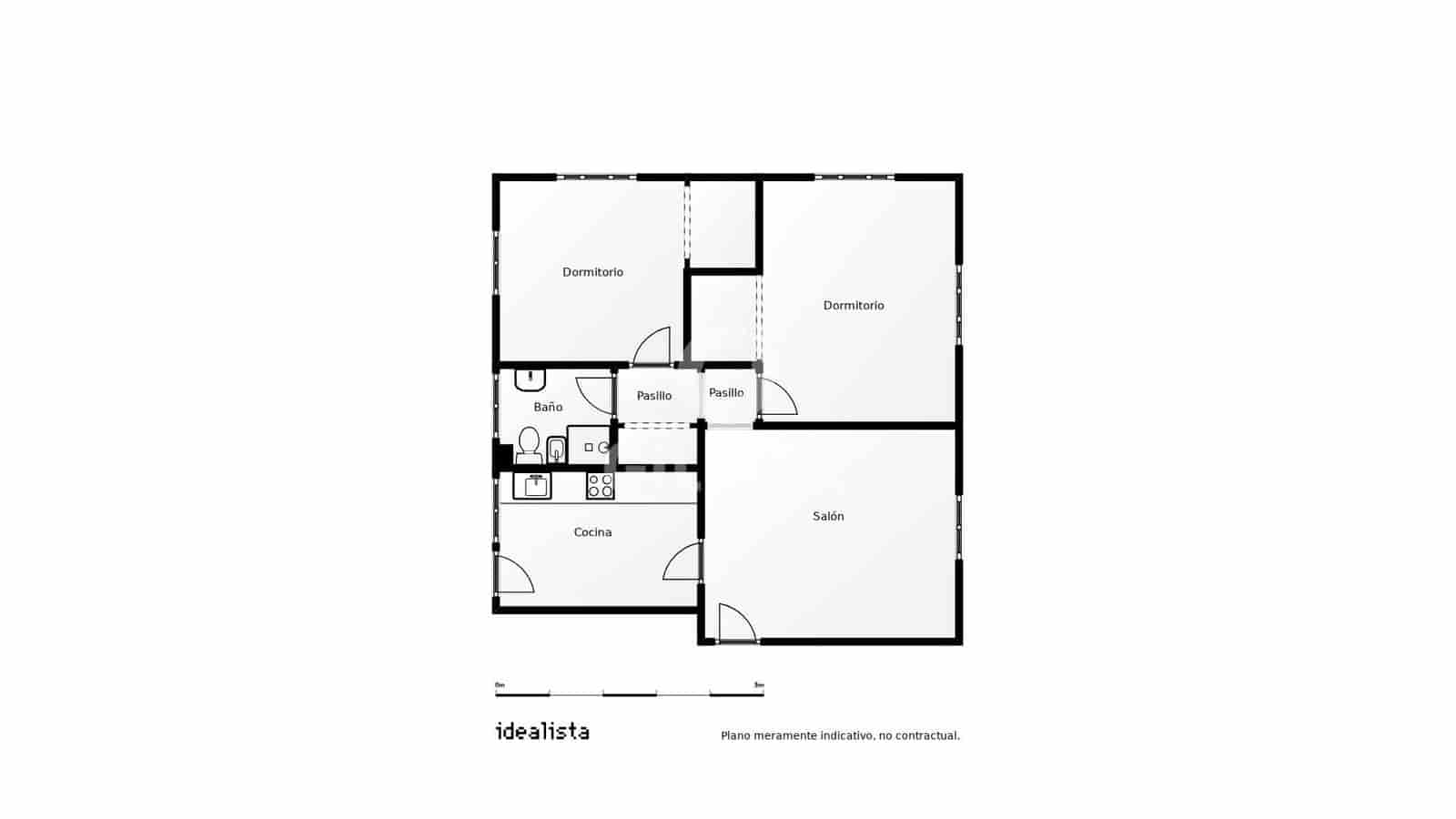 2 slaapkamer Flat te koop in Malaga stad - € 449.000 (Ref: 9976575)