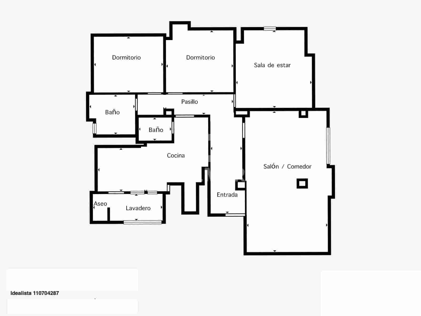4 sovrum Lägenhet till salu i Malaga stad - 745 000 € (Ref: 9989277)