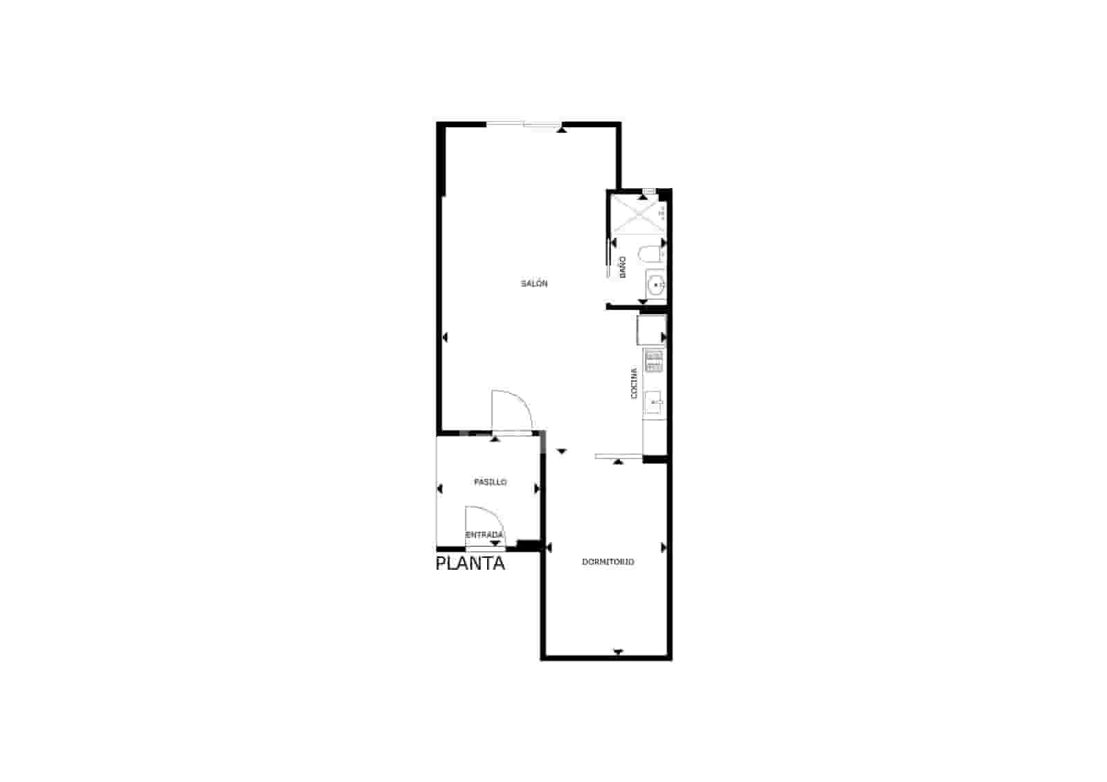 1 slaapkamer Flat te koop in Malaga stad - € 275.000 (Ref: 9989278)