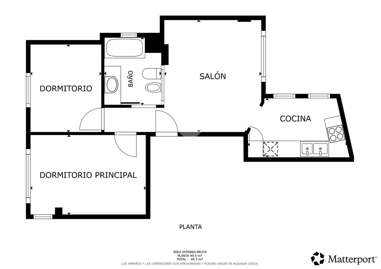 2 camera da letto Appartamento in vendita in Malaga citta - 390.975 € (Rif: 9989882)