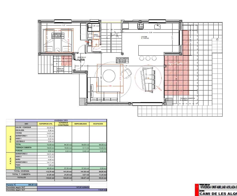 3 soverom Villa til salgs i Denia med svømmebasseng garasje - € 780 000 (Ref: 10000933)