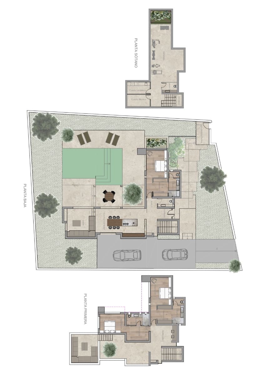 3 soverom Villa til salgs i La Nucia med svømmebasseng garasje - € 1 325 000 (Ref: 10000934)