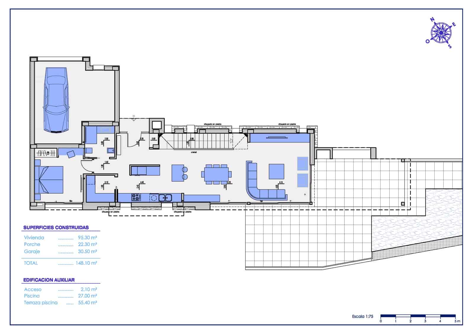 4 bedroom Villa for sale in Calpe / Calp with pool garage - € 1,200,000 (Ref: 7720940)