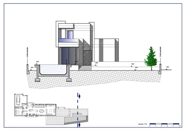 4 quarto Moradia para venda em Calpe / Calp com piscina garagem - 1 200 000 € (Ref: 7720940)