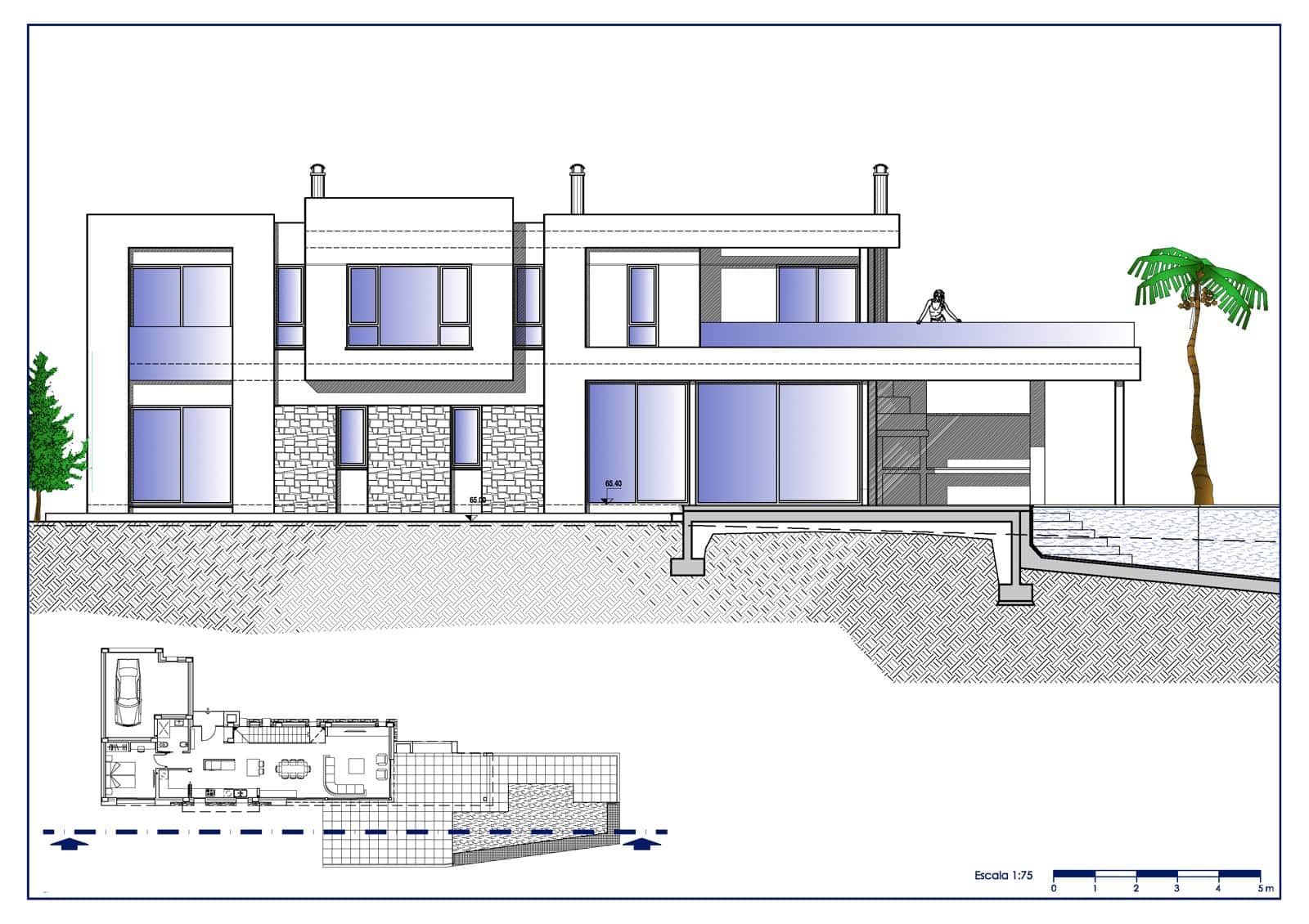 4 bedroom Villa for sale in Calpe / Calp with pool garage - € 1,200,000 (Ref: 7720940)