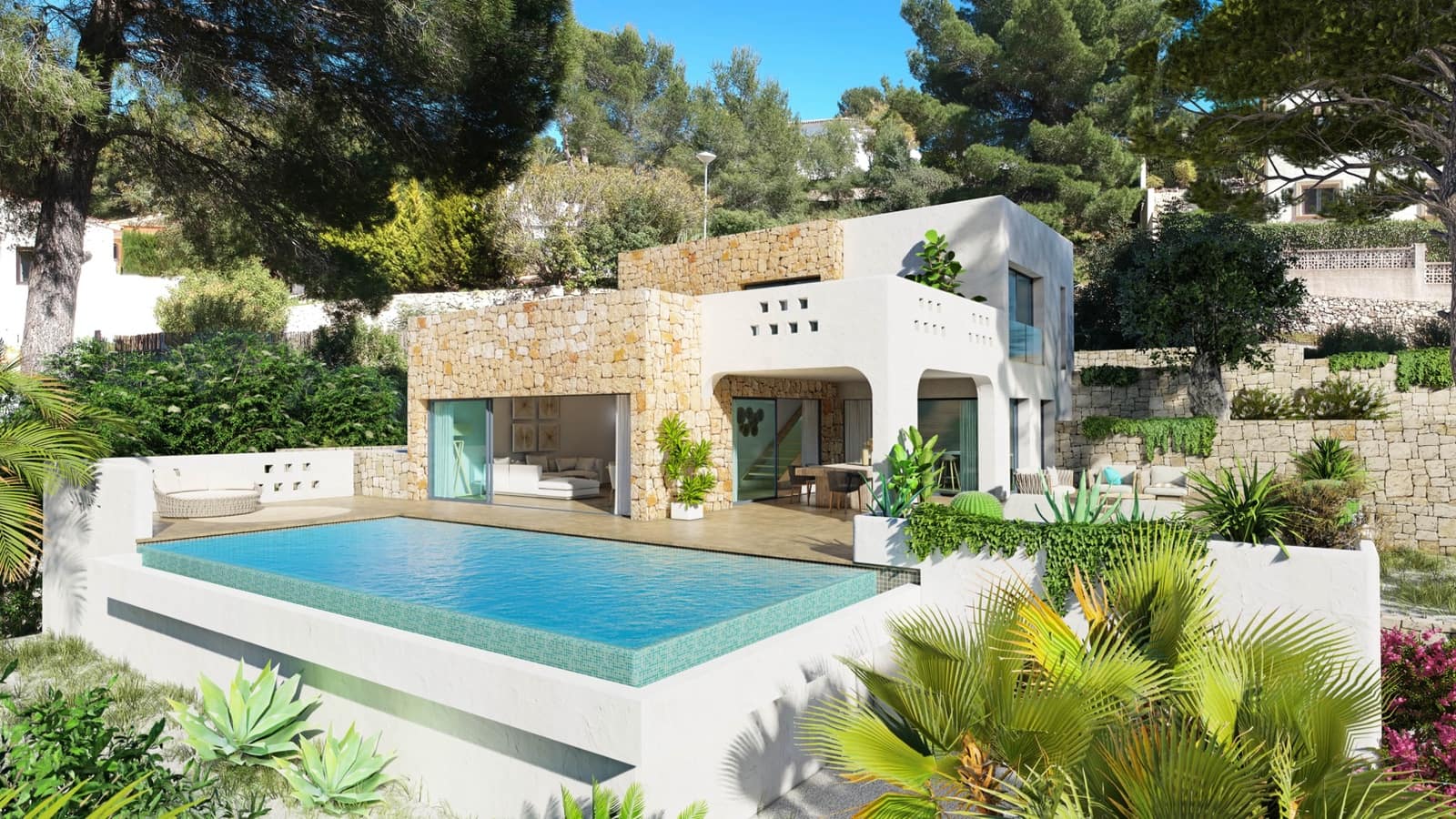 3 bedroom Villa for sale in Benissa with pool garage - € 1,100,000 (Ref: 7801039)
