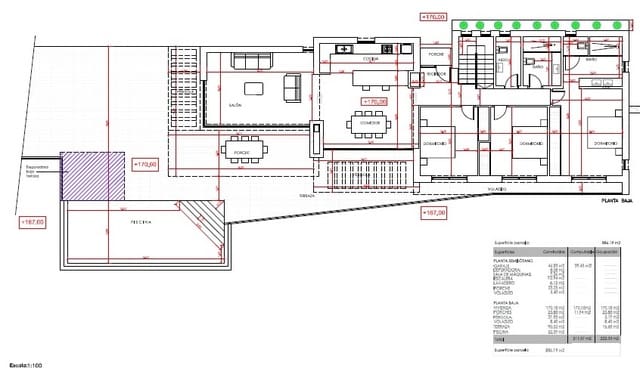 4 sypialnia Willa na sprzedaż w Benitachell / Benitatxell z basenem garażem - 1 110 000 € (Ref: 8491295)
