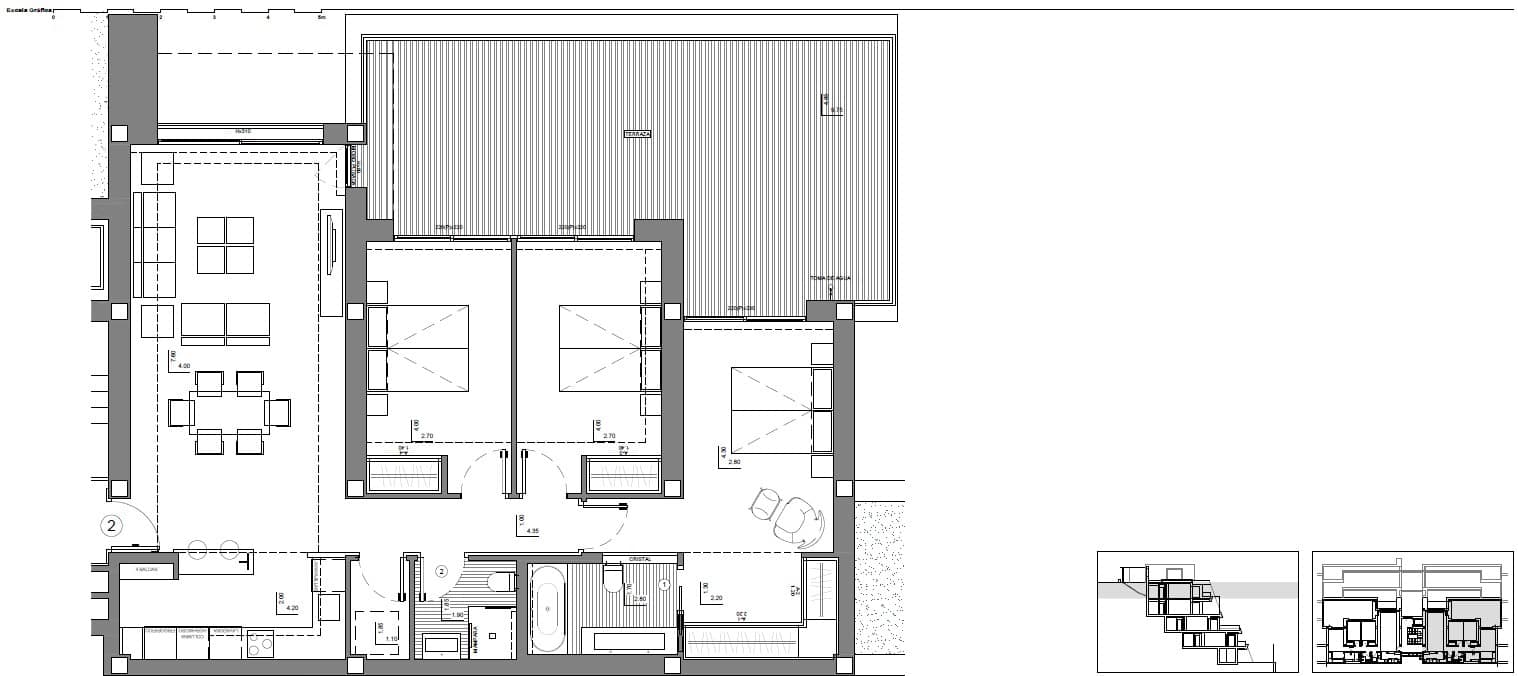 3 soveværelse Lejlighed til salg i Pedreguer med swimmingpool garage - € 665.000 (Ref: 8830376)