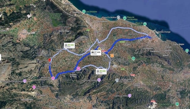 Byggegrund til salg i Tormos - € 860.000 (Ref: 8934639)