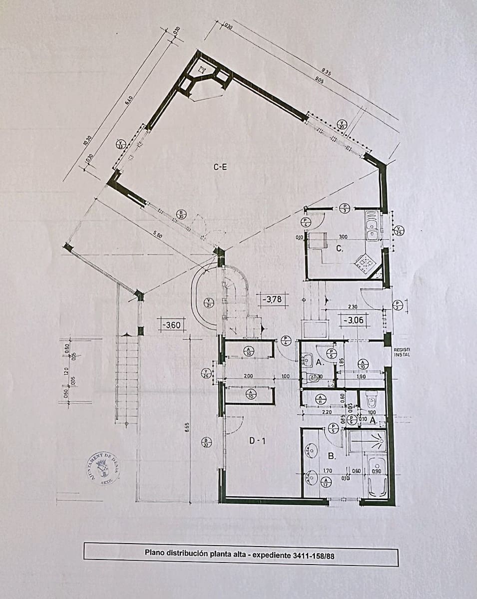 4 soverom Villa til salgs i Denia med svømmebasseng garasje - € 590 000 (Ref: 8977173)