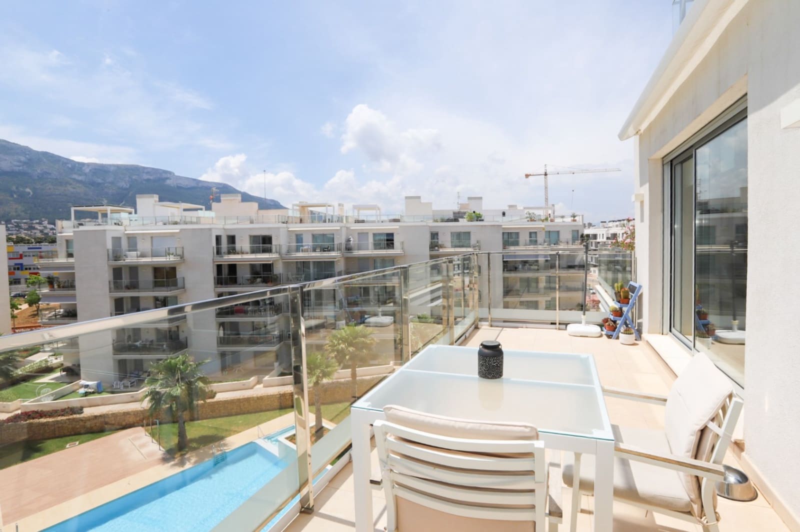 2 sypialnia Penthouse na sprzedaż w Denia z basenem garażem - 459 000 € (Ref: 9522906)