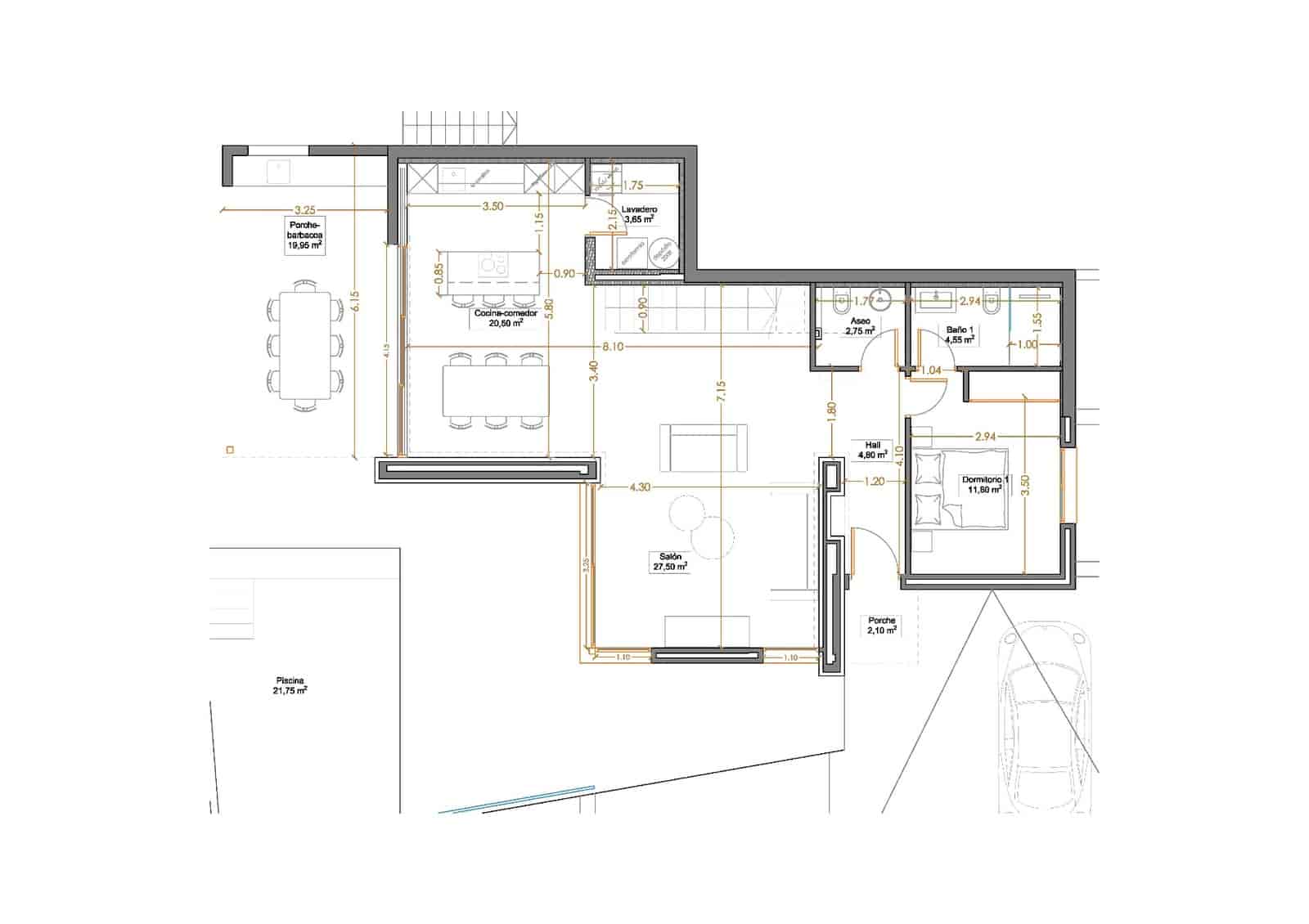 Chalet de 3 habitaciones en Dénia en venta con piscina garaje - 860.000 € (Ref: 9844565)