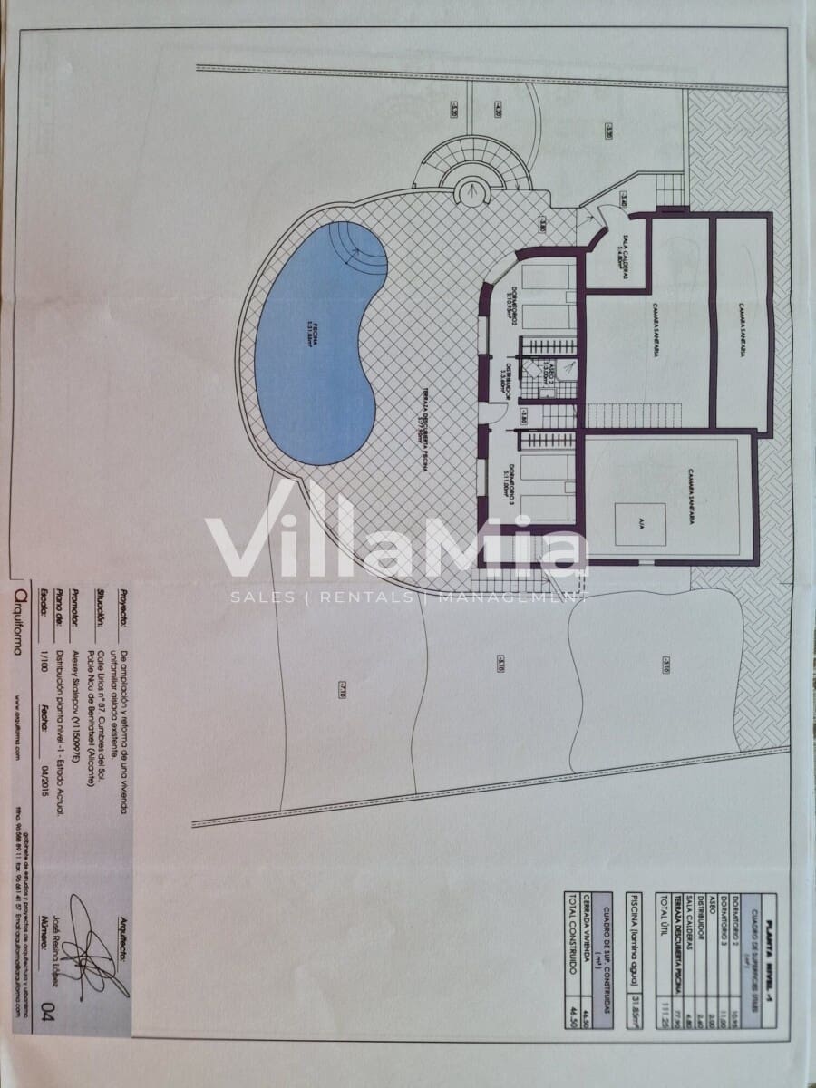 5 chambre Villa/Maison à vendre à Benitachell / Benitatxell avec piscine - 715 000 € (Ref: 9891658)