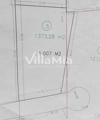 Bauplatz zu verkaufen in Javea / Xàbia - 190.000 € (Ref: 9891671)