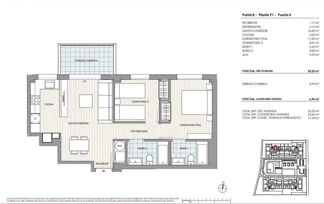 2 bedroom Apartment for sale in Denia with pool - € 249,000 (Ref: 9997344)