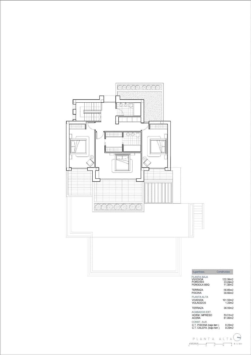 4 sypialnia Willa na sprzedaż w Benissa z basenem - 2 175 000 € (Ref: 9997349)
