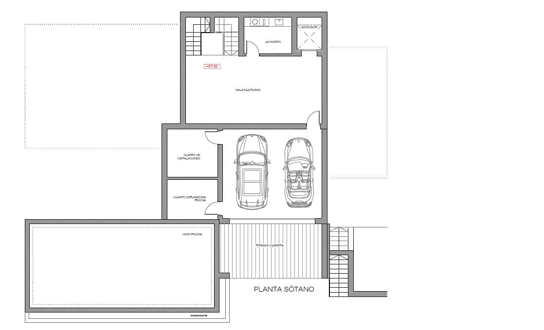4 makuuhuone Huvila myytävänä paikassa Javea / Xabia mukana uima-altaan 
autotalli - 1 840 000 € (Ref: 9997361)