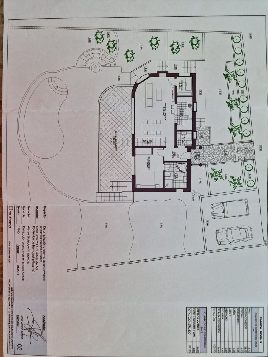 5 makuuhuone Huvila myytävänä paikassa Benitachell / Benitatxell mukana uima-altaan - 715 000 € (Ref: 9997376)