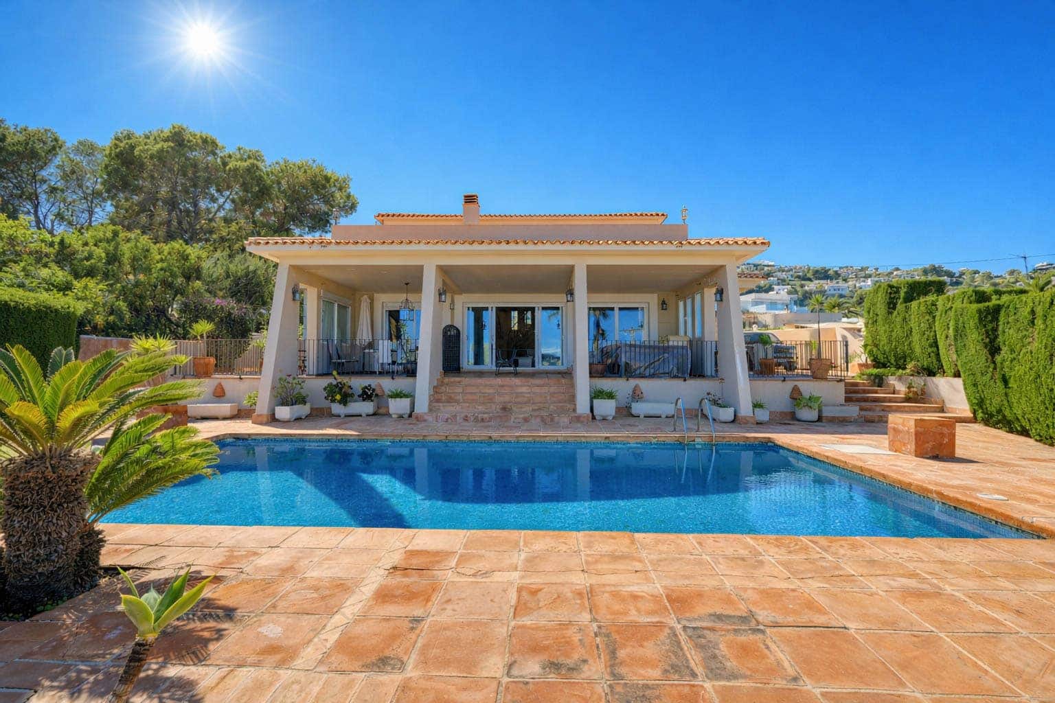 3 sypialnia Willa na sprzedaż w Moraira z basenem garażem - 950 000 € (Ref: 9997407)