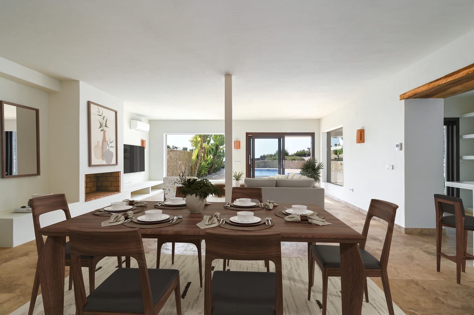 4 sypialnia Willa na sprzedaż w Moraira z basenem garażem - 2 995 000 € (Ref: 9997421)