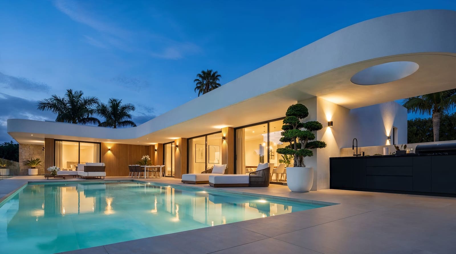 3 soveværelse Villa til salg i Calpe / Calp med swimmingpool garage - € 1.180.000 (Ref: 9997427)