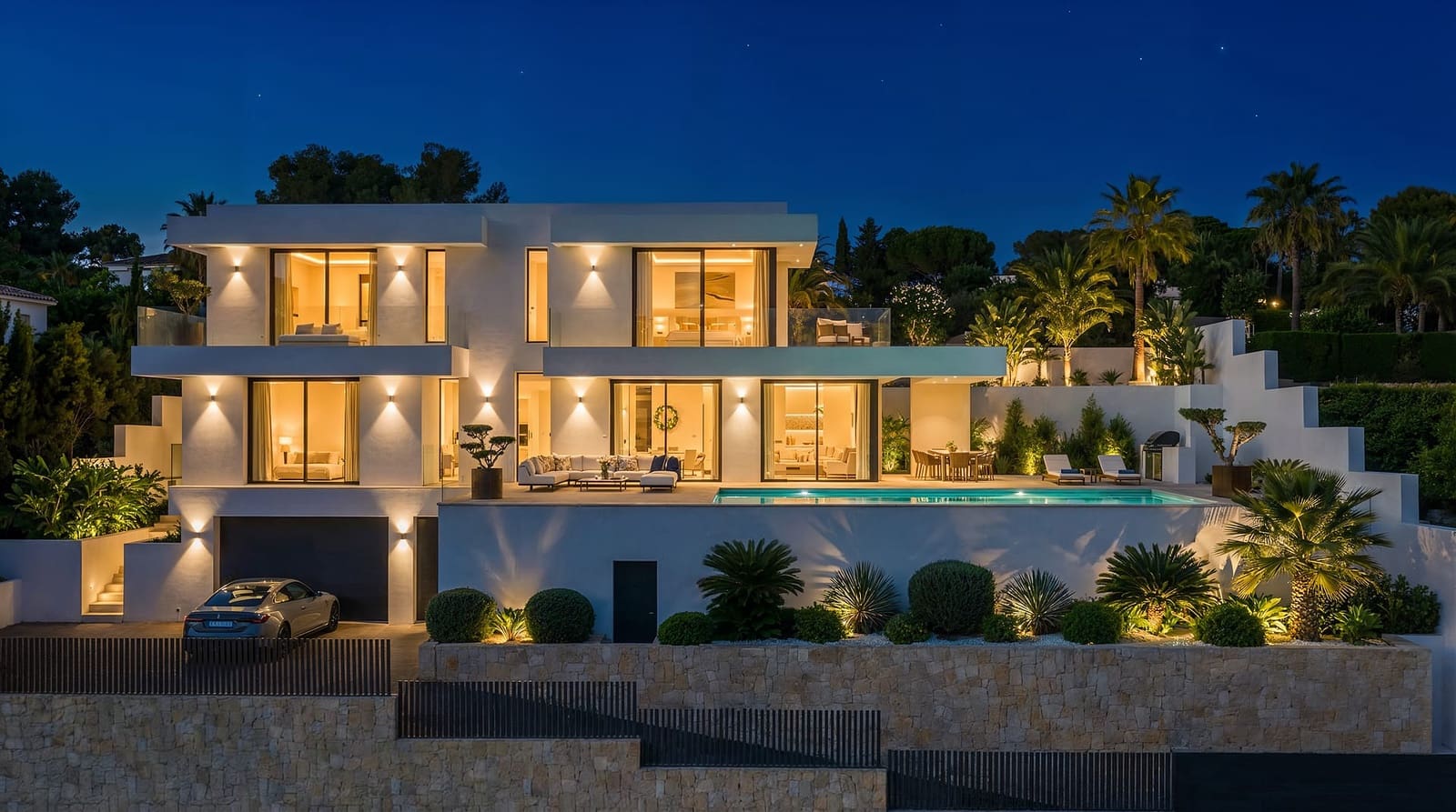 3 soveværelse Villa til salg i Calpe / Calp med swimmingpool garage - € 1.180.000 (Ref: 9997427)
