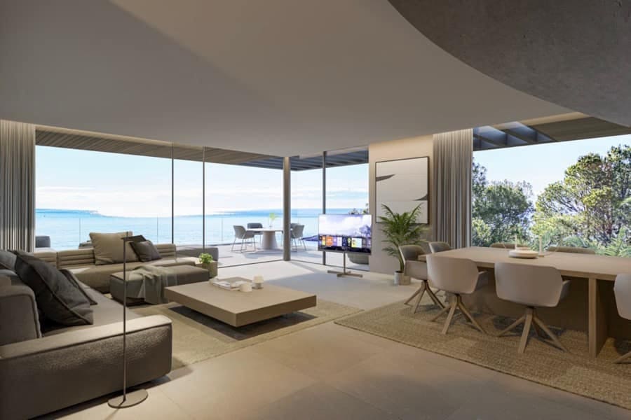 Ático de 3 habitaciones en Altea en venta con piscina garaje - 2.980.000 € (Ref: 9997474)