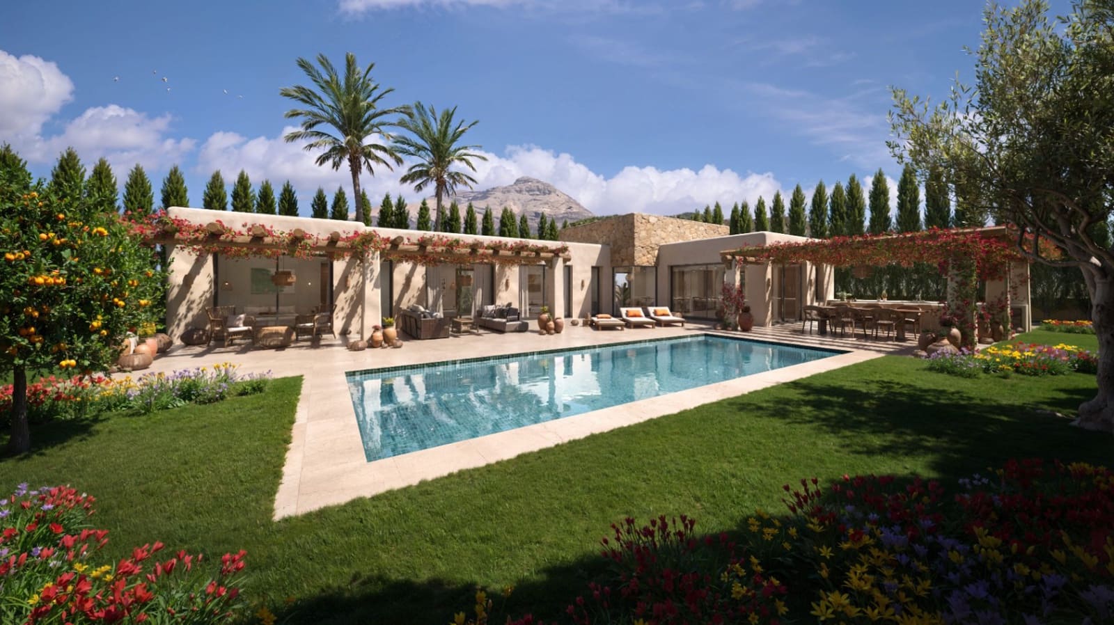 3 soverom Villa til salgs i Javea / Xabia med svømmebasseng garasje - € 1 195 000 (Ref: 9997476)
