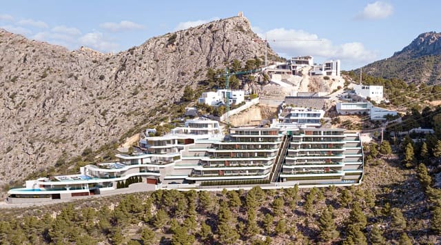 3 soveværelse Penthouse til salg i Maryvilla, Calpe / Calp med swimmingpool garage - € 1.200.000 (Ref: 9997489)