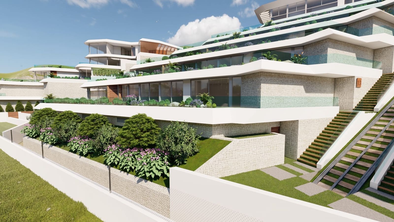 3 soveværelse Penthouse til salg i Calpe / Calp med swimmingpool garage - € 1.200.000 (Ref: 9997489)