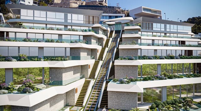4 soveværelse Villa til salg i Maryvilla, Calpe / Calp med swimmingpool garage - € 2.200.000 (Ref: 9997490)