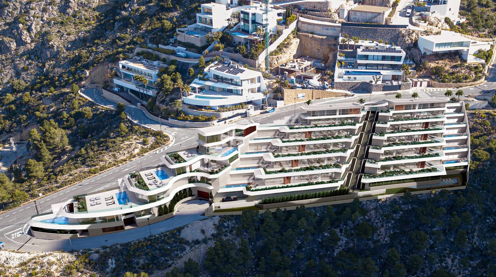 4 makuuhuone Huvila myytävänä paikassa Calpe / Calp mukana uima-altaan 
autotalli - 2 200 000 € (Ref: 9997490)