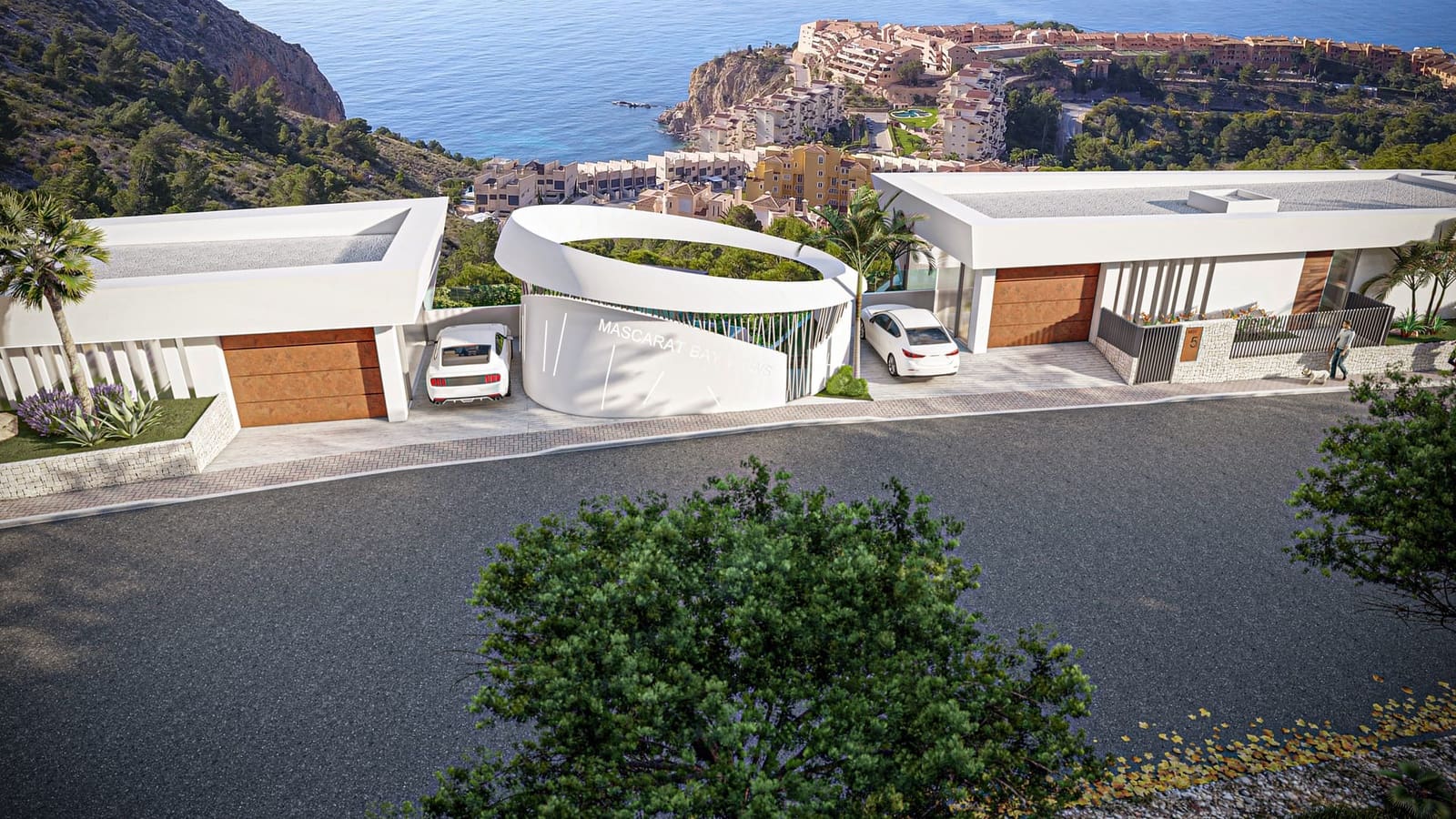 4 makuuhuone Huvila myytävänä paikassa Calpe / Calp mukana uima-altaan 
autotalli - 2 200 000 € (Ref: 9997490)