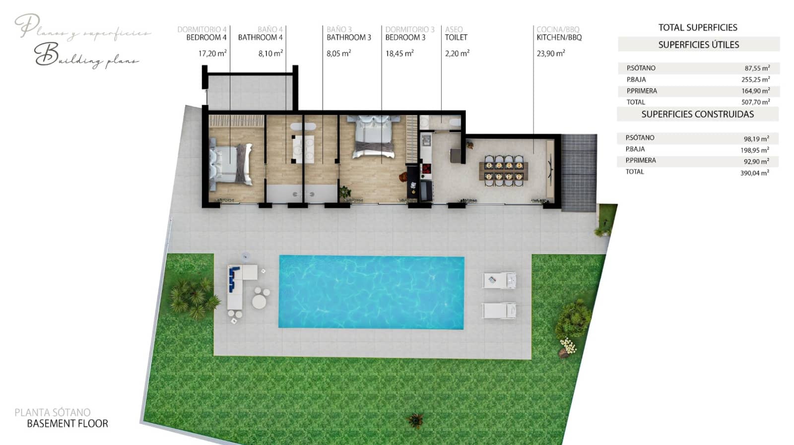 4 quarto Moradia para venda em Altea com piscina garagem - 2 690 000 € (Ref: 9999285)