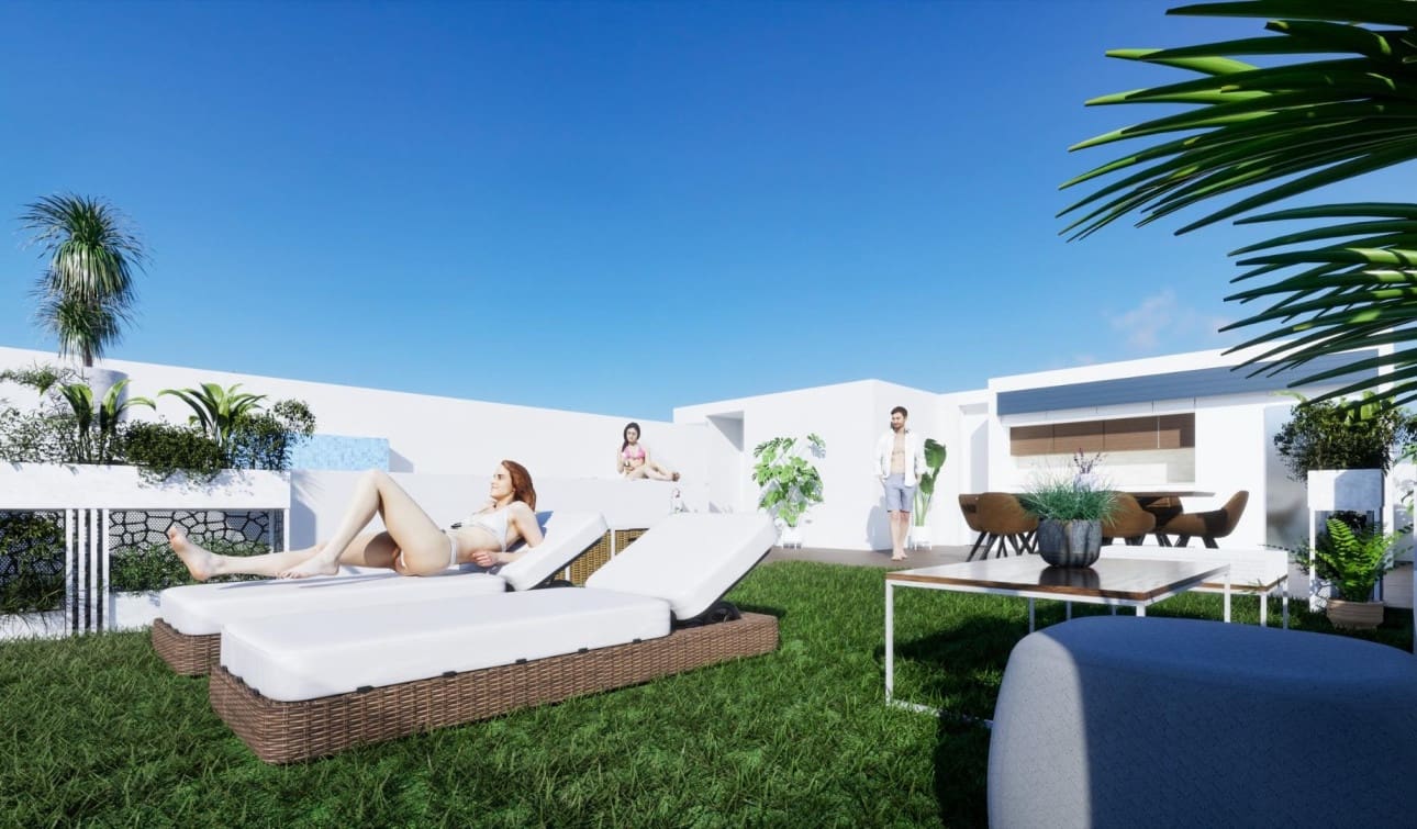 3 quarto Penthouse para venda em Benijofar com piscina - 466 000 € (Ref: 8402529)