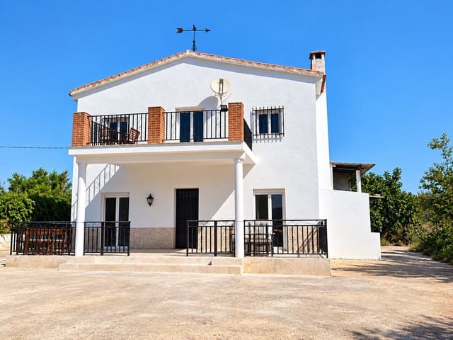 6 sovrum Finca/Hus på landet till salu i L'Olleria med pool garage - 325 000 € (Ref: 10071026)