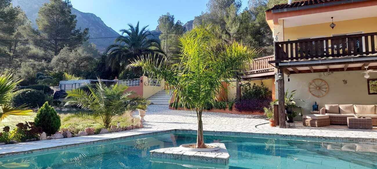 4 sovrum Finca/Hus på landet till salu i Xativa med pool - 450 000 € (Ref: 9481648)