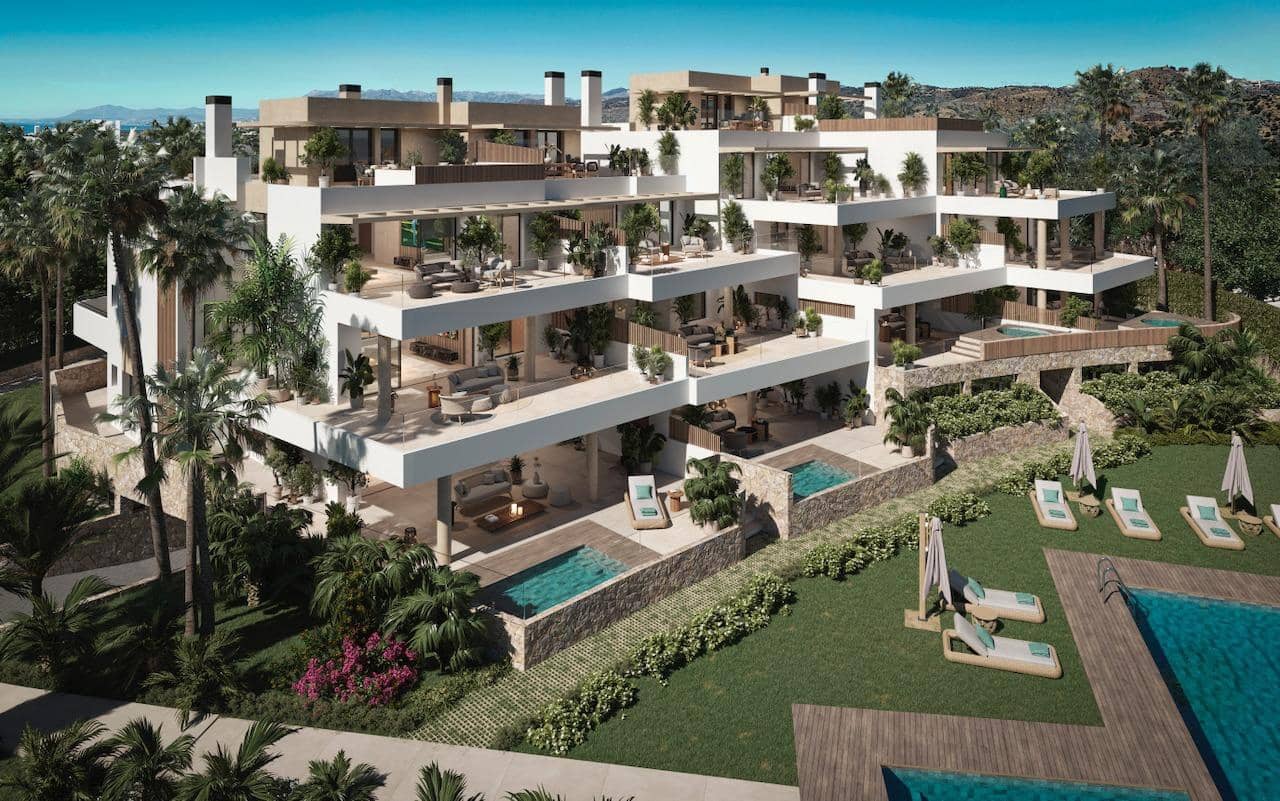 3 soverom Leilighet til salgs i Marbella med svømmebasseng garasje - € 1 350 000 (Ref: 10000459)