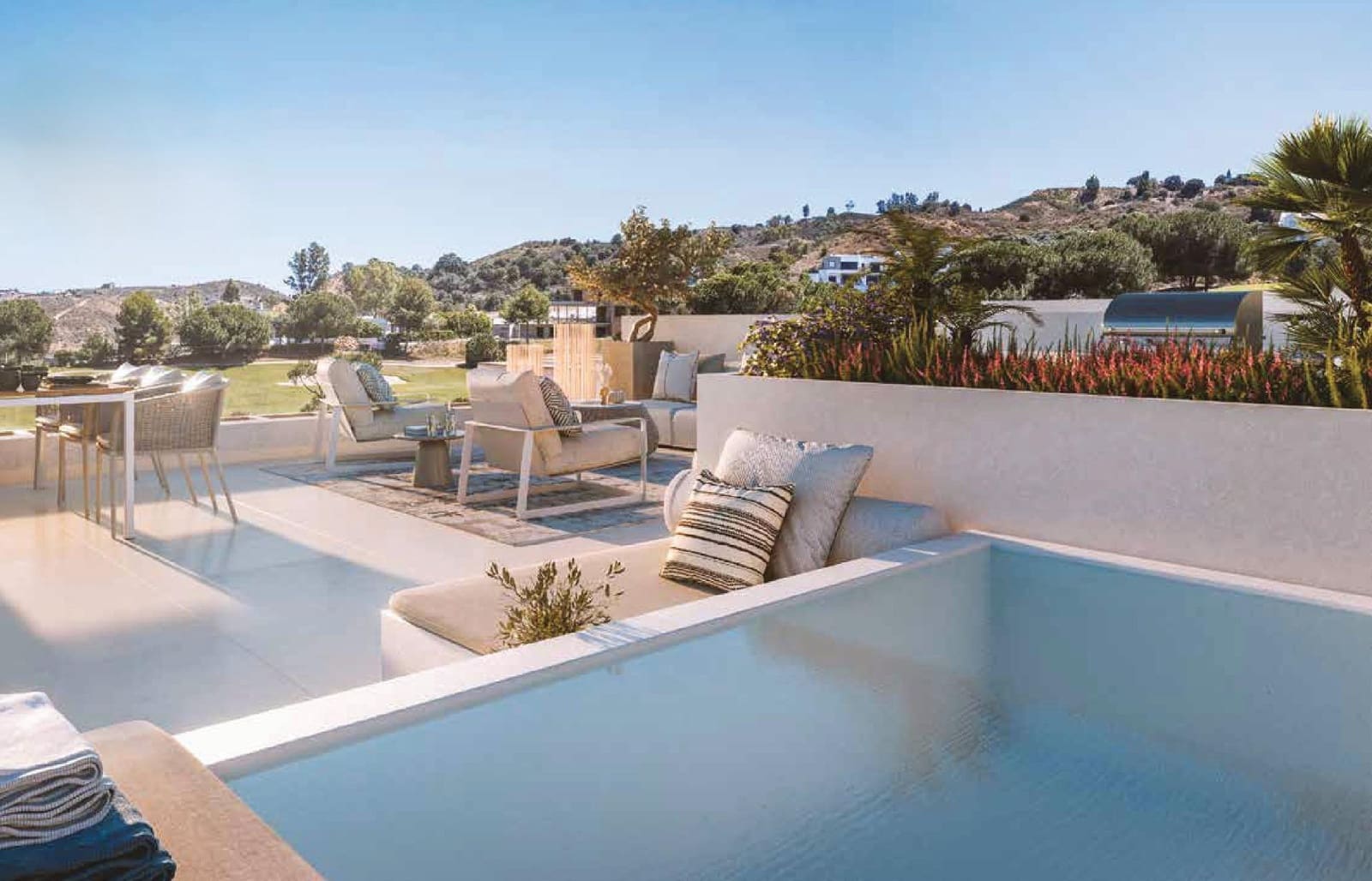 3 soverom Hus til salgs i La Cala de Mijas med svømmebasseng garasje - € 933 900 (Ref: 10000466)