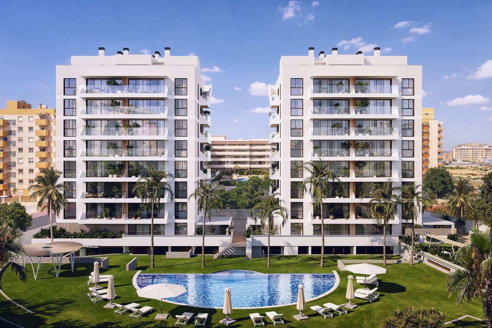 2 Zimmer Apartment zu verkaufen in Guardamar del Segura mit Pool - 315.000 € (Ref: 10000718)