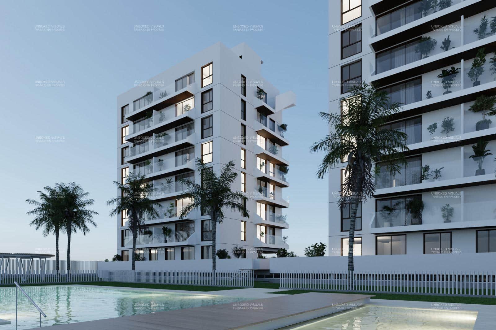 2 Zimmer Apartment zu verkaufen in Guardamar del Segura mit Pool - 355.000 € (Ref: 10000719)
