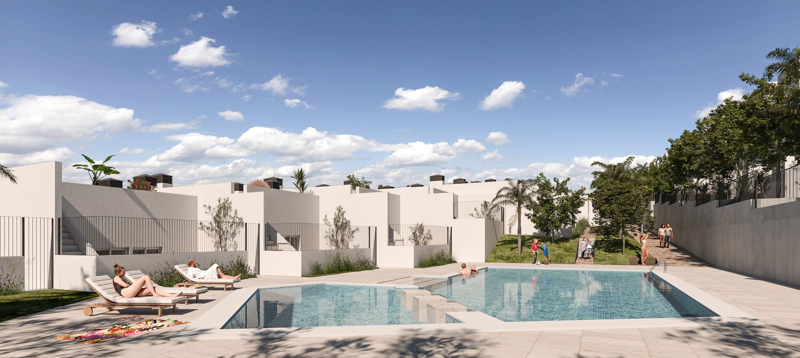 3 sovrum Villa till salu i Monforte del Cid med pool garage - 365 000 € (Ref: 10000720)