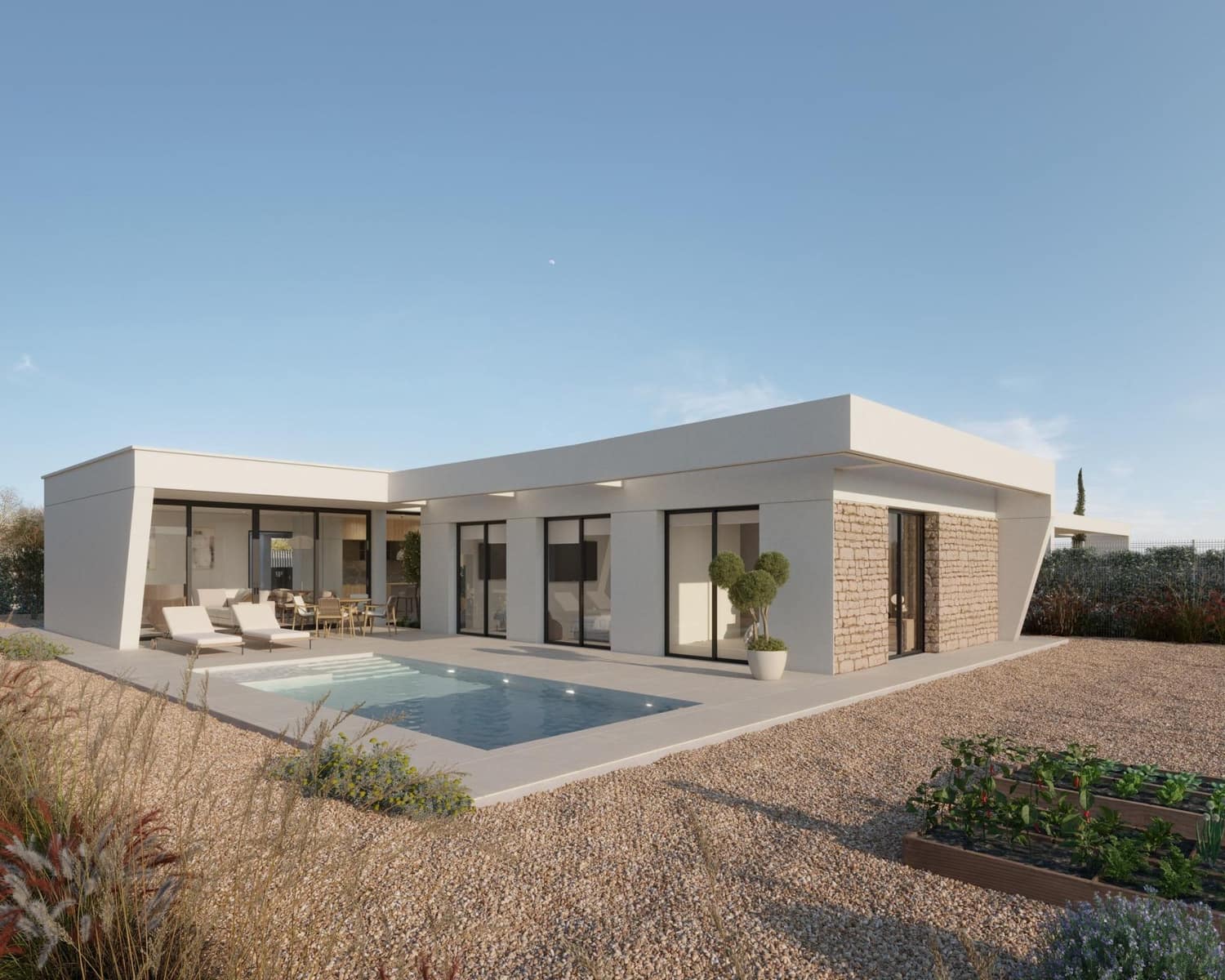 3 soverom Villa til salgs i Hacienda del Alamo med svømmebasseng - € 620 048 (Ref: 10005152)