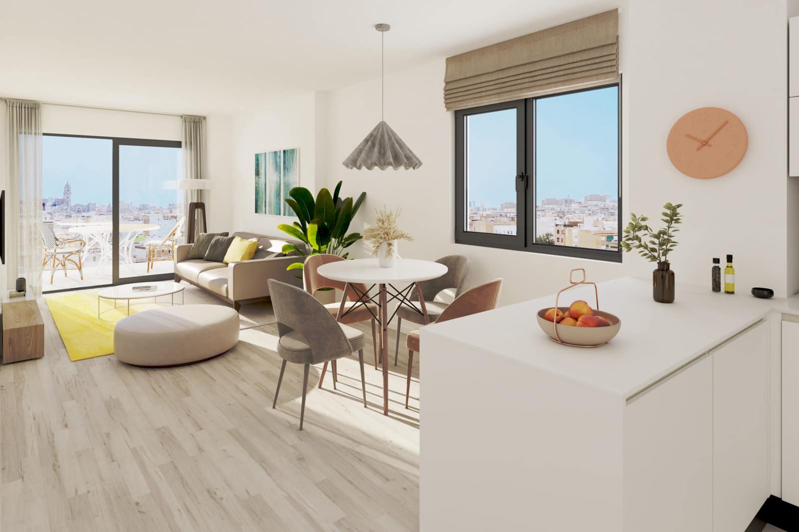 1 chambre Appartement à vendre à Malaga ville avec piscine garage - 325 000 € (Ref: 10012014)