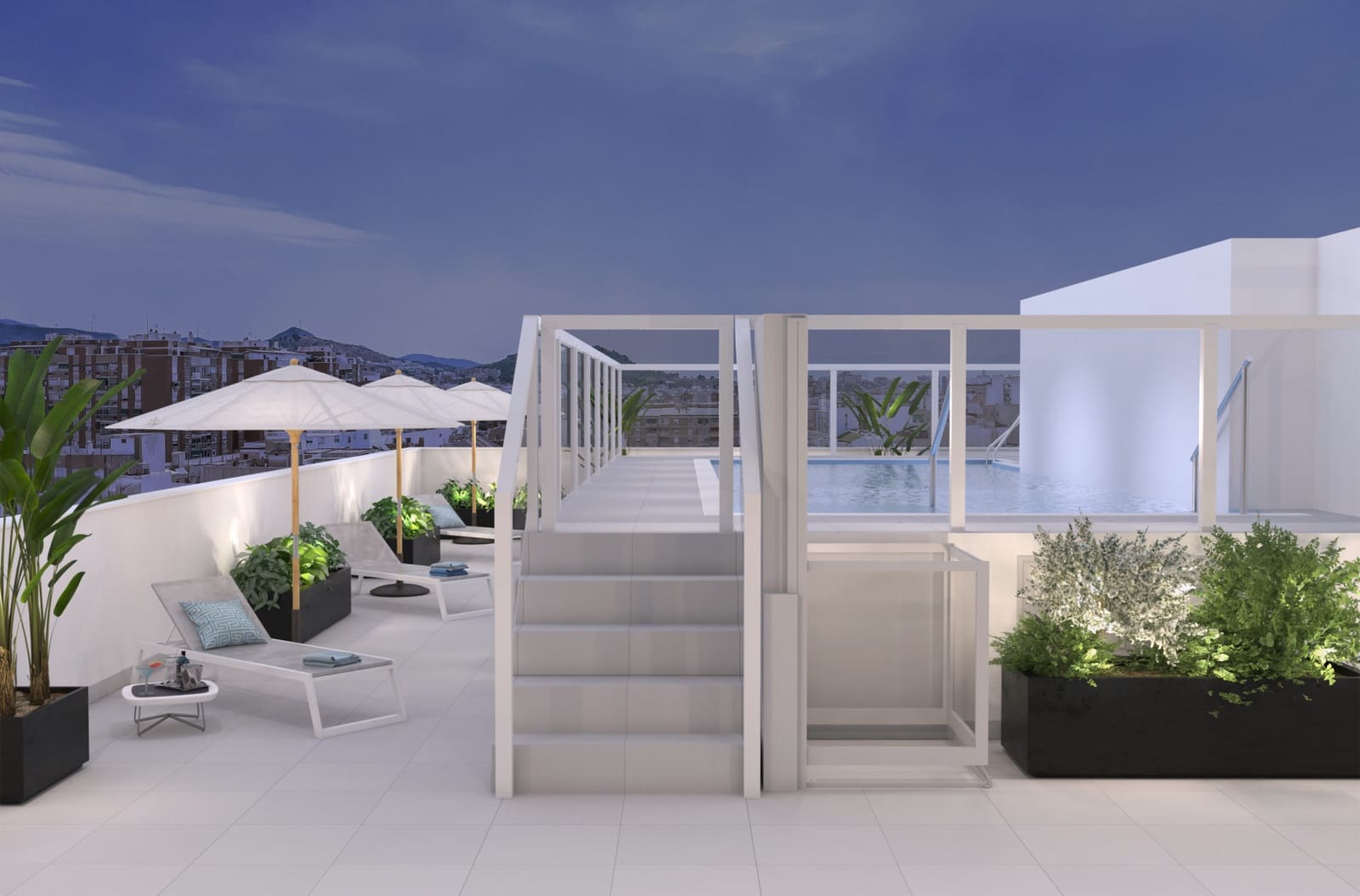 1 chambre Appartement à vendre à Malaga ville avec piscine garage - 325 000 € (Ref: 10012014)